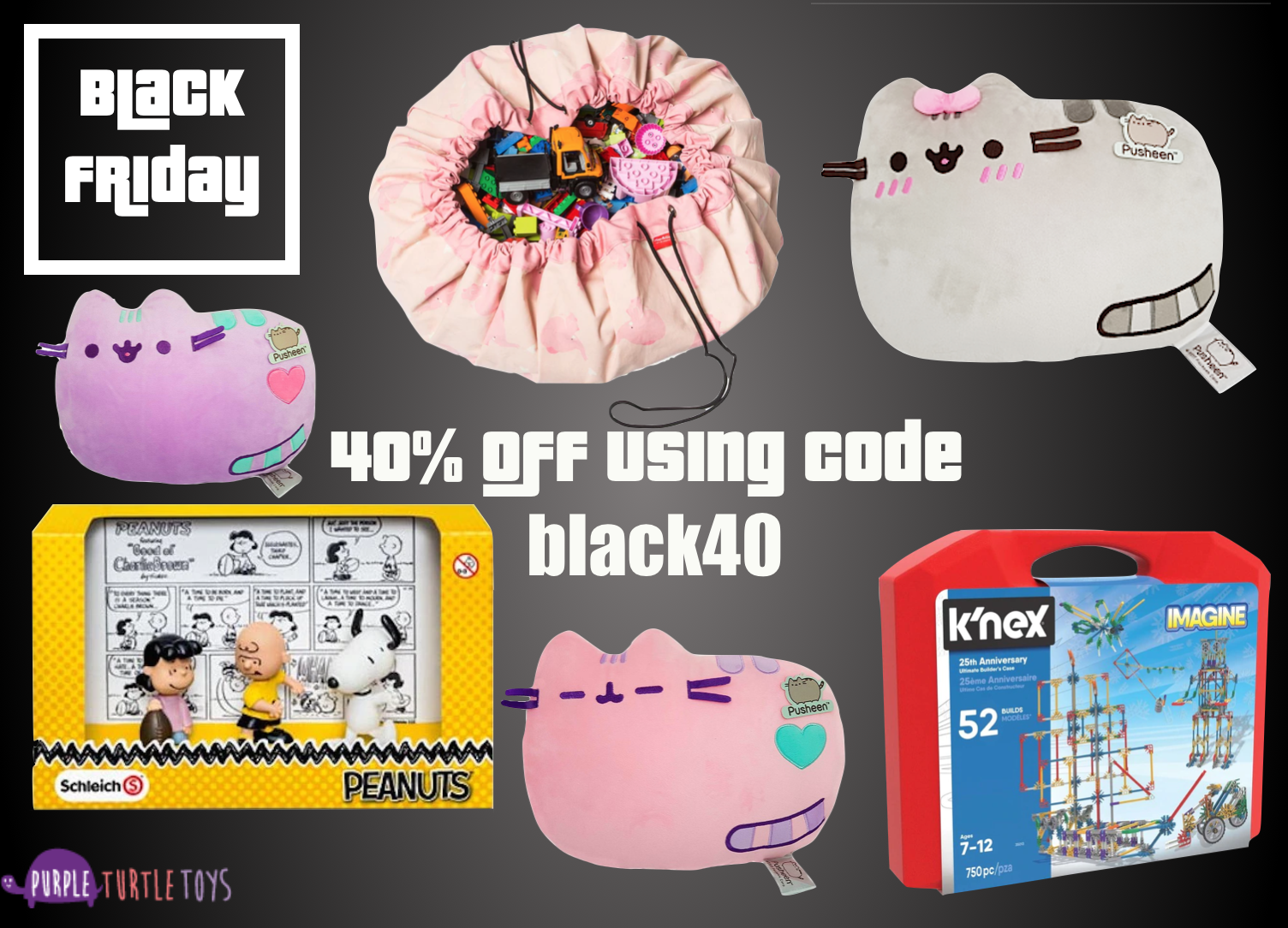 Black Friday Sale at Purple Turtle Toys store